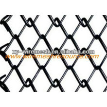 PVC revestido que instala a cerca da ligação chain com forma do diamante (fábrica do hengqu)